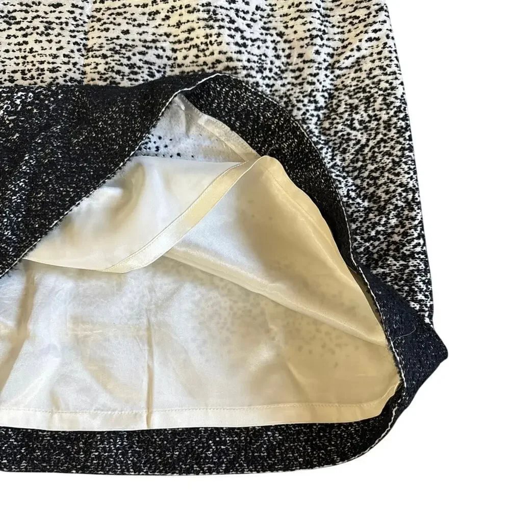 Women's Kate Spade New York Trish Be Dazzled Cream Black Dress Size 8